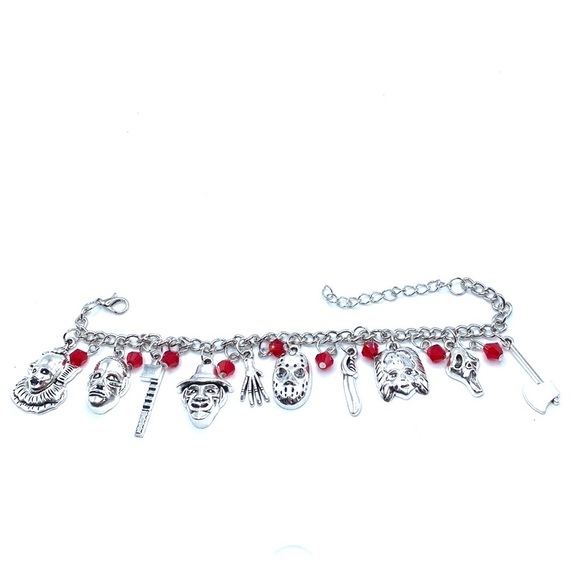 Horror Movie Charm Bracelet Scary Halloween - Picture 2 of 7